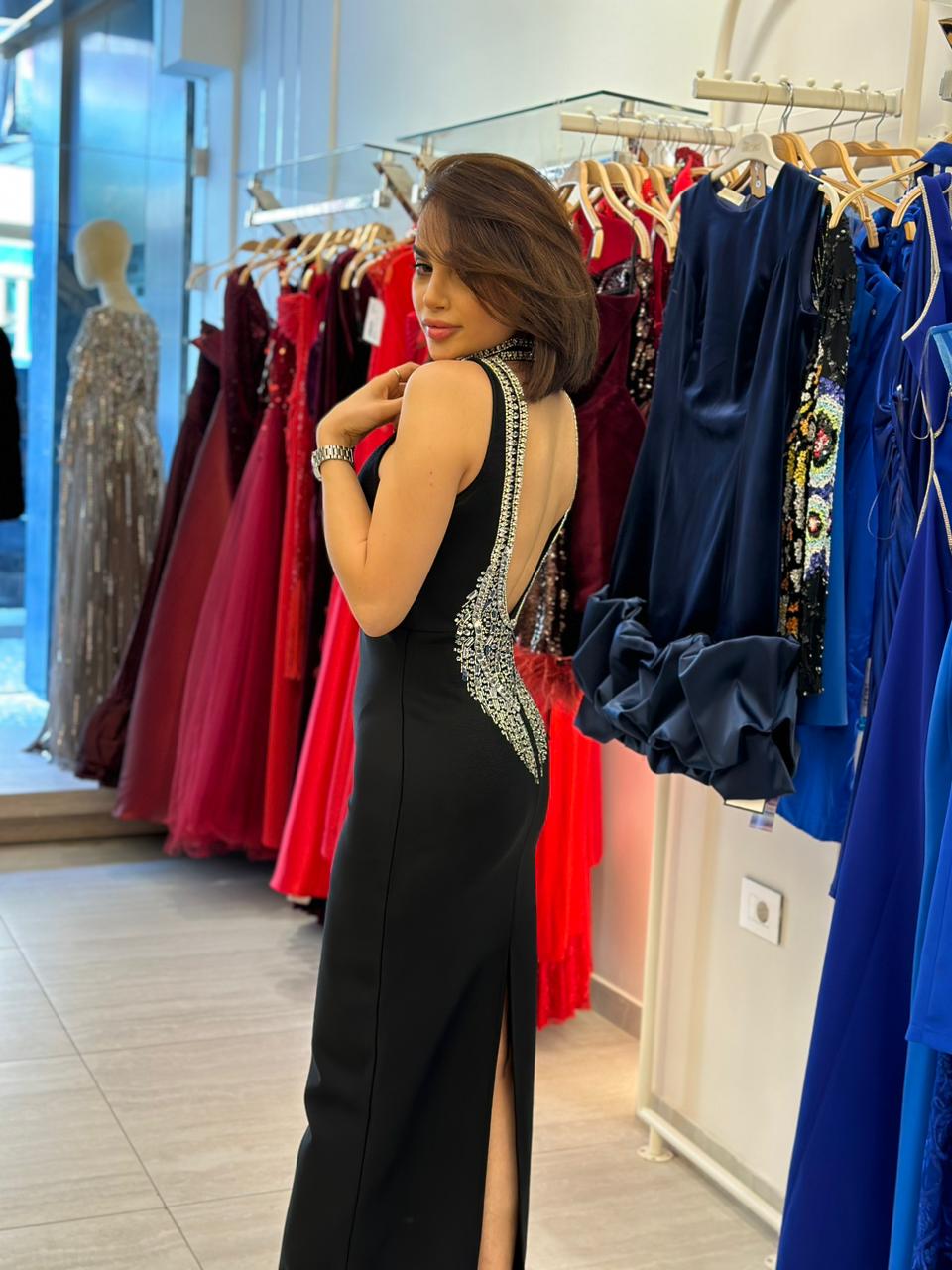 Backless Bandage Dress