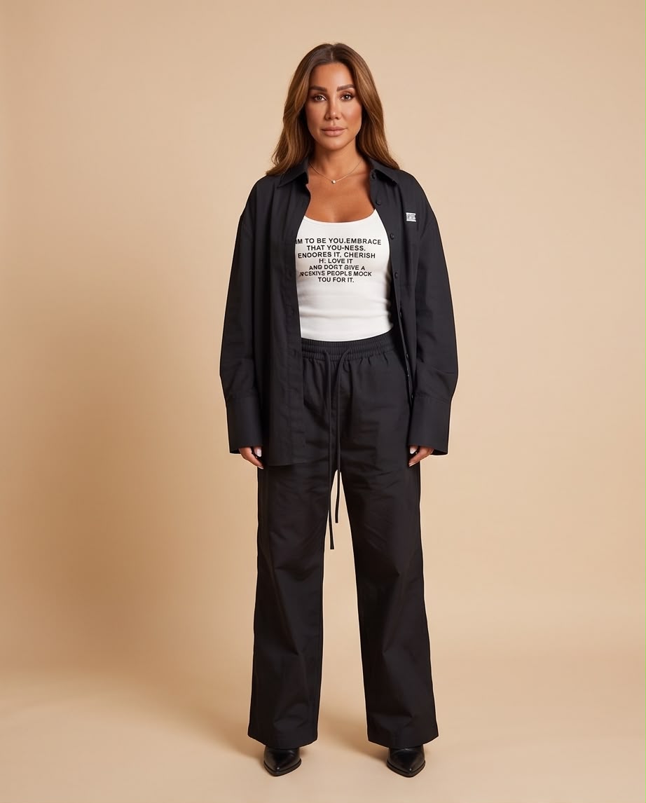 Black Utility Co-ord Set