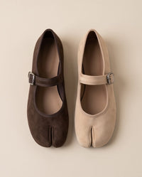Suede Tabi Mary Janes