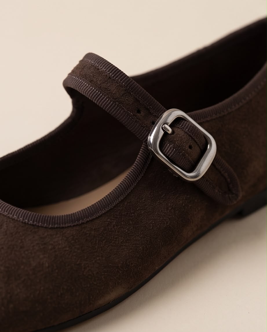 Suede Tabi Mary Janes