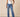 Gold Embroidered Denim Jeans