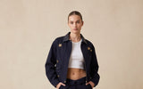 Star Embroidered Crop Utility Jacket