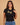 Gold Scroll Fitted Black Tee