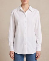 Chain Print Fringe Back Shirt