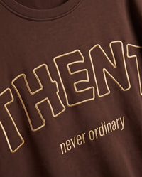 "THENT" 2-Piece Fleece Sweatset