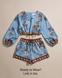 Botanical Printed Co-ord Set