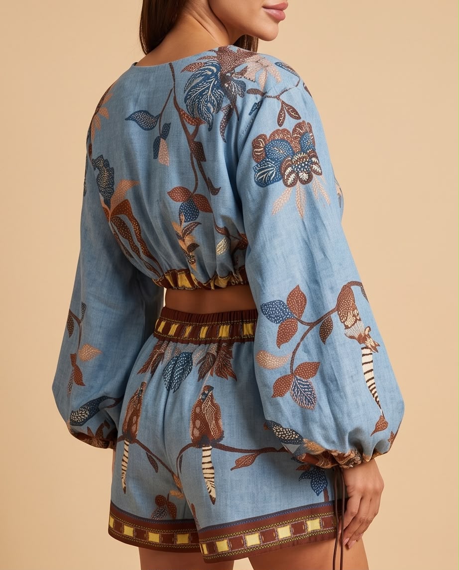 Botanical Printed Co-ord Set