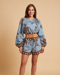 Botanical Printed Co-ord Set