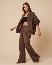Polka Dot 2-Piece Loungewear Set