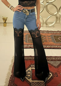 Pants (Jeans With Laces And Silk)