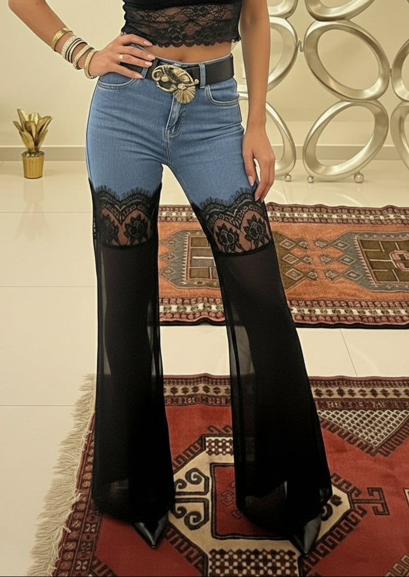Pants (Jeans With Laces And Silk)